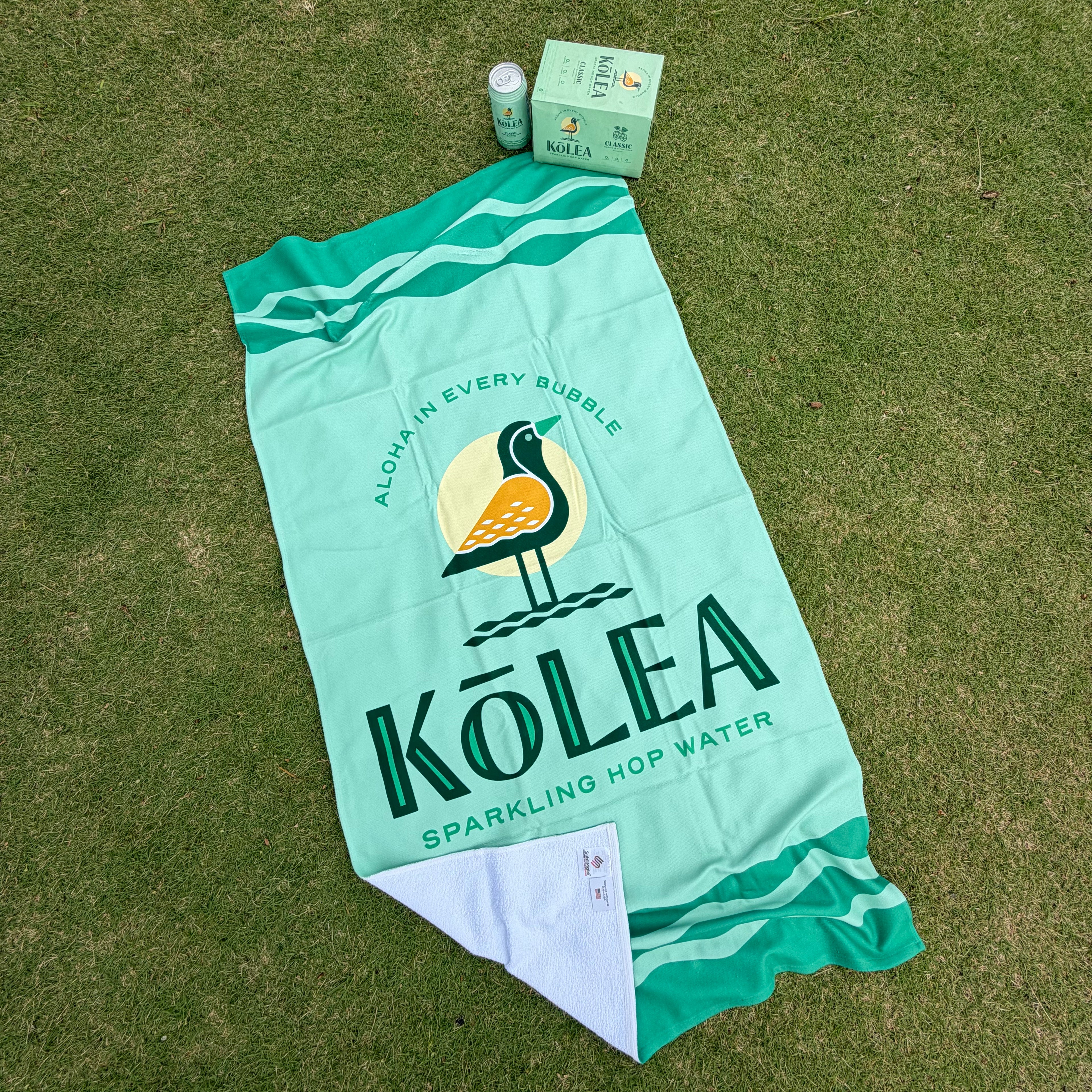 Kōlea Beach Towel - Teal